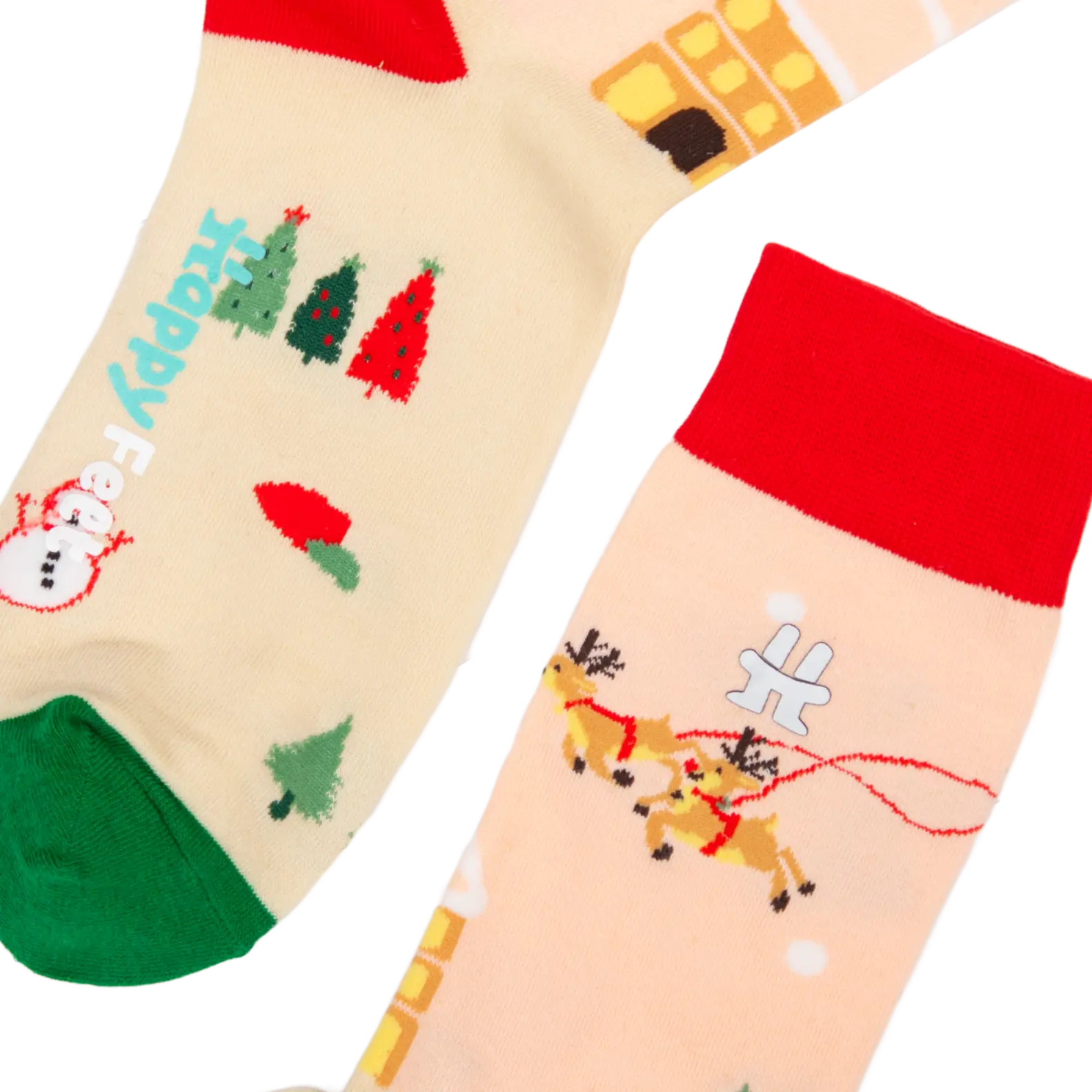 Santa’s Sleigh Ride Socks